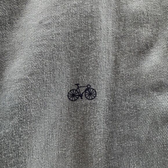 Brooks Brothers Red Fleece Pants Men 33x32 Gray 100% Cotton Bike Bicycle Patten - Picture 6 of 11